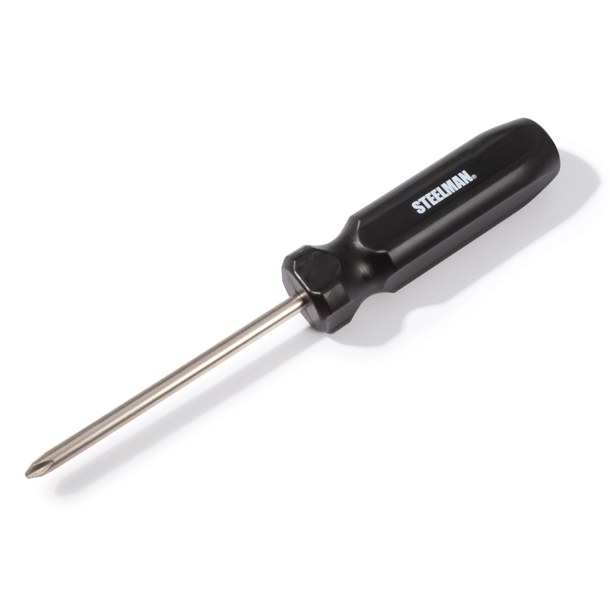 STEELMAN PH2 x 4-Inch Phillips Tip Screwdriver with Fluted Handle, Model# 31022-KH